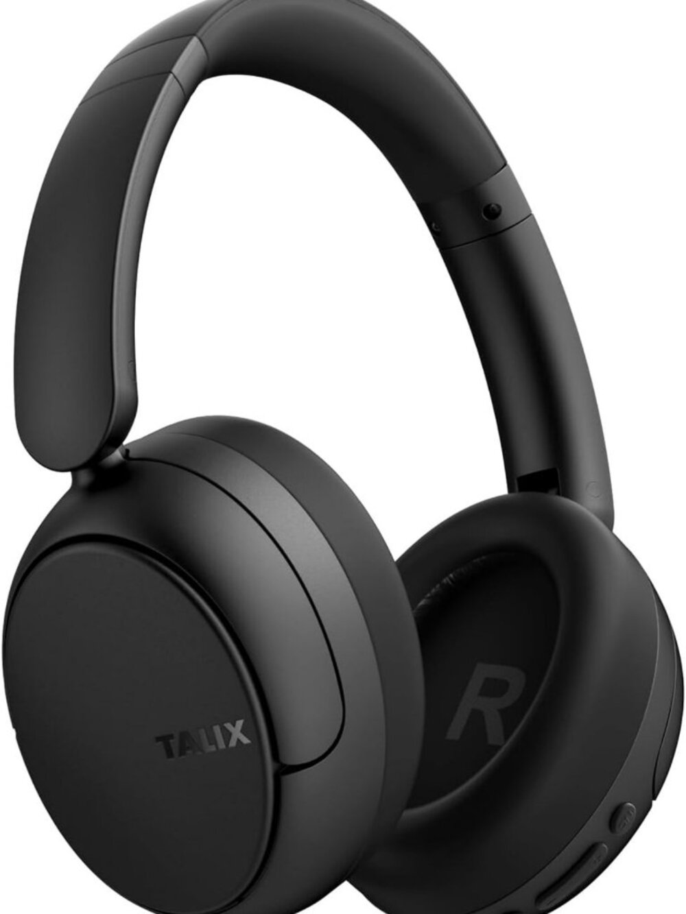 High-Resolution Wireless Over-Ear Bluetooth Headphones - Sleek Black Design